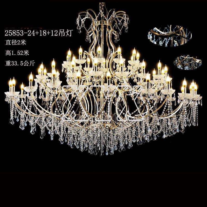 新款婚庆道具现代婚礼铁艺吊灯舞台布置婚礼堂装饰亚克力吊顶灯饰