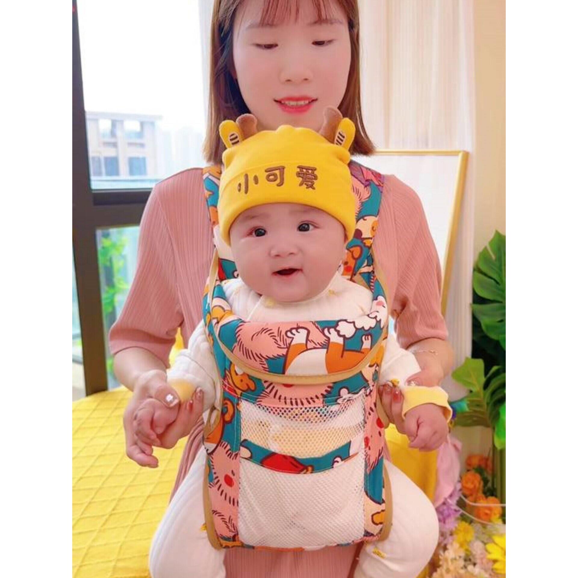 宝宝背带新生婴儿抱式背带前后两用多功能前抱式抱娃神器解放双手