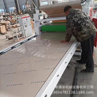 全自动贴面机 饰贴合机厂家 PET双饰面颗粒板平贴机 大板材多层装