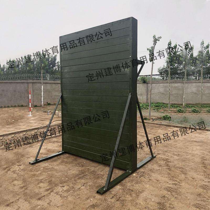 体能训练木质障碍墙三人协作攀登墙 户外训练器材室外拓展攀登墙