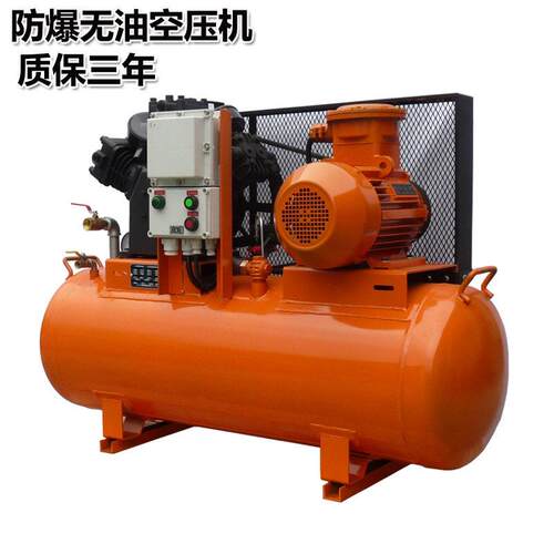 380V11KW小型空气压缩机BT4/CT4化工油田无油防爆空压机
