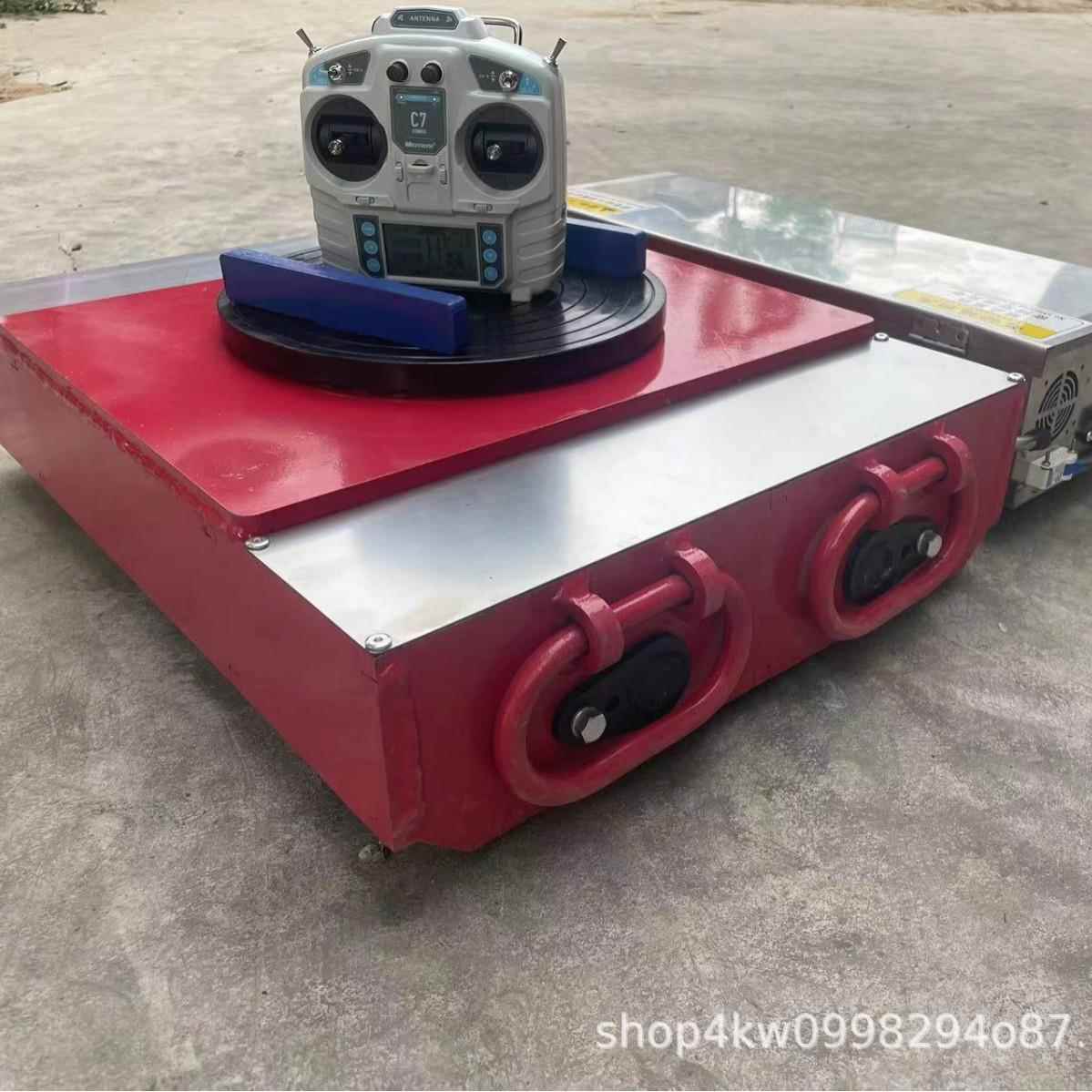 重型搬运坦克电动控小型牵引地坦直行起重VND万向车遥重物搬克运