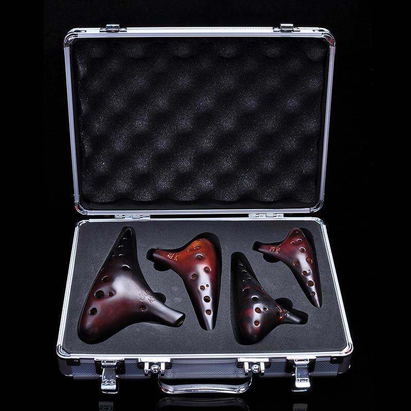 正品12孔陶笛四件套烧系列A奏C/SFS/G/SC专业演级熏乐器