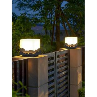 太阳能柱灯，庭院门柱灯，门柱灯，室外壁灯，防水柱灯，别墅门柱