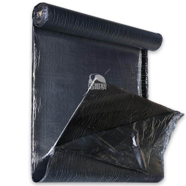 钢自粘型防水卷木屋别墅XZS屋面屋顶补漏毛隔热彩瓦阳光房沥青材