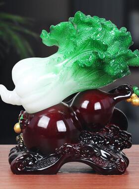 财到福财到福到到葫芦菜摆件招财家居白客厅玄关电视柜饰品迁乔装