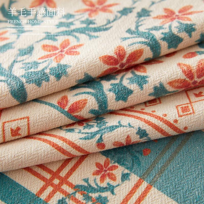 BC10美式复古客厅沙发抱枕套大靠垫超大号靠枕套床头靠背可拆洗方