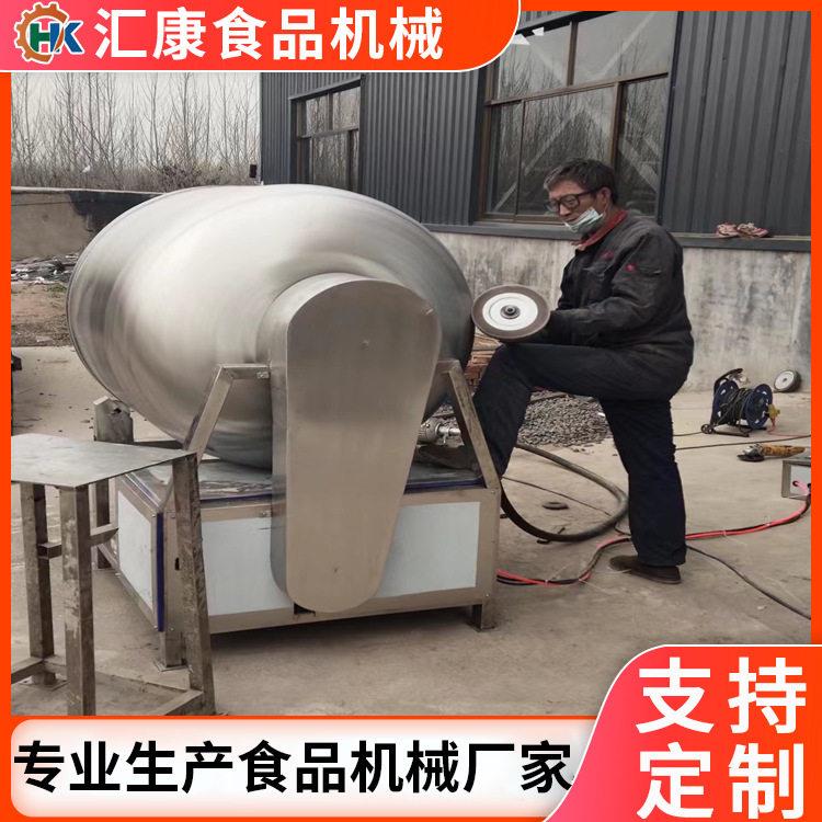 面板调速真空滚揉机 鸡肉柳拌料均匀机 鸡鸭入味滚揉桶价格优惠