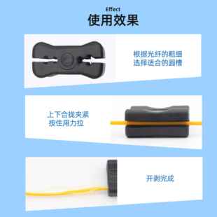 新款直销光纤纵向束管开剥器光缆松套管剥除器开边器天窗刀开缆刀
