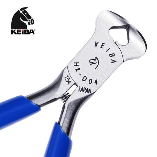 KEIBA/马牌水口钳HA-D04异形钳弯头剪钳斜嘴钳微型曲咀钳胡桃钳
