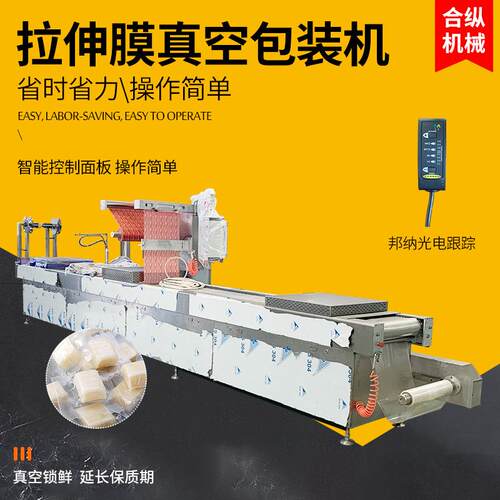 DLZ520婴儿口腔清洁器婴儿棉签全自动拉伸膜连续式真空包装机