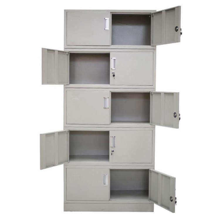 铁皮柜文件柜五节档案柜资料柜钢制办公柜生产厂家