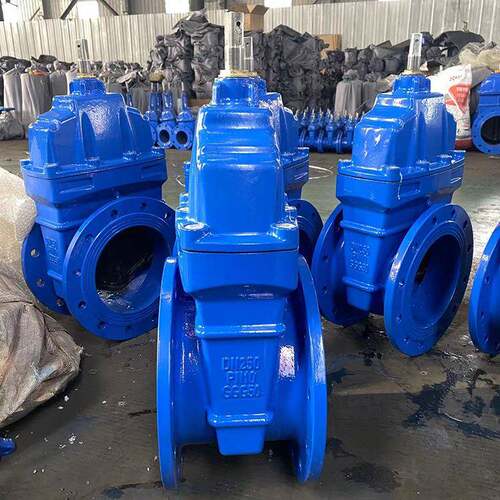 Z45X-16P304法兰暗杆弹性座封闸阀水厂阀门dn100铸铁软密封闸阀