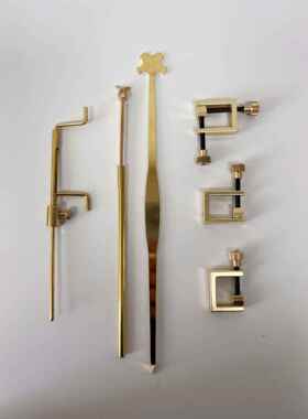 制作小提琴工具音柱钩音柱夹音柱长度卡尺,铜方夹,衬条夹