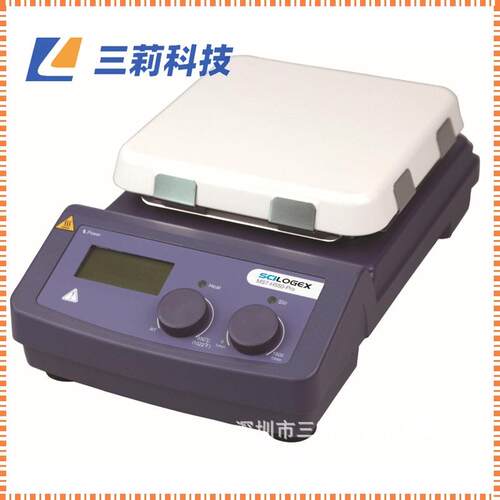 MS7-H550-S数显加热型7寸方盘磁力搅拌器玻璃陶瓷工作盘