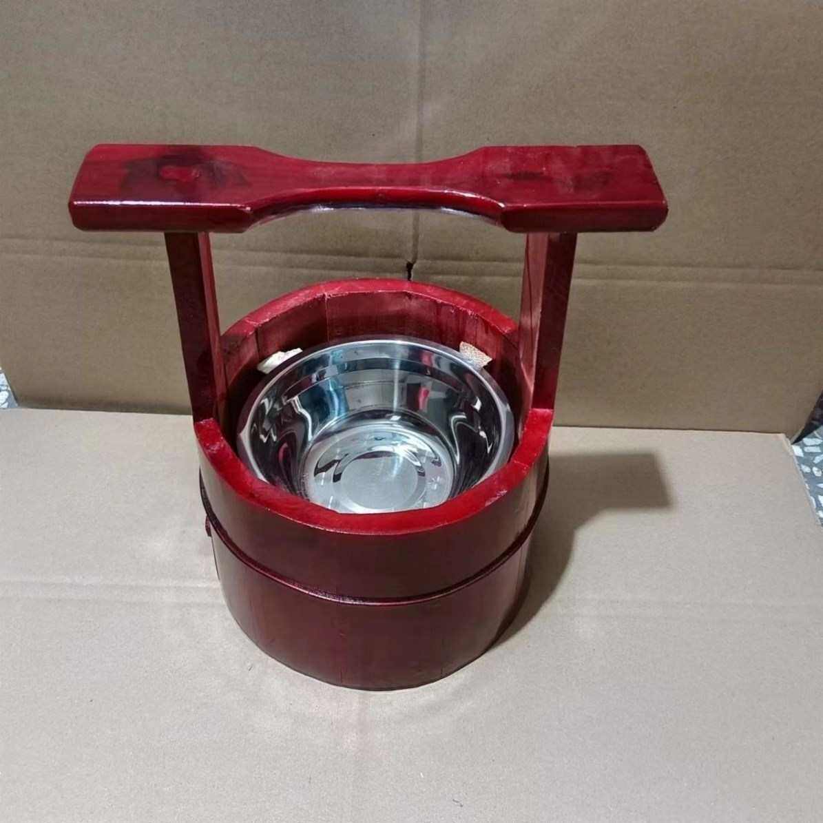 老式火桶可坐老式烤火盆大烘笼烤火老式火桶取暖器冬季烤火桶环保