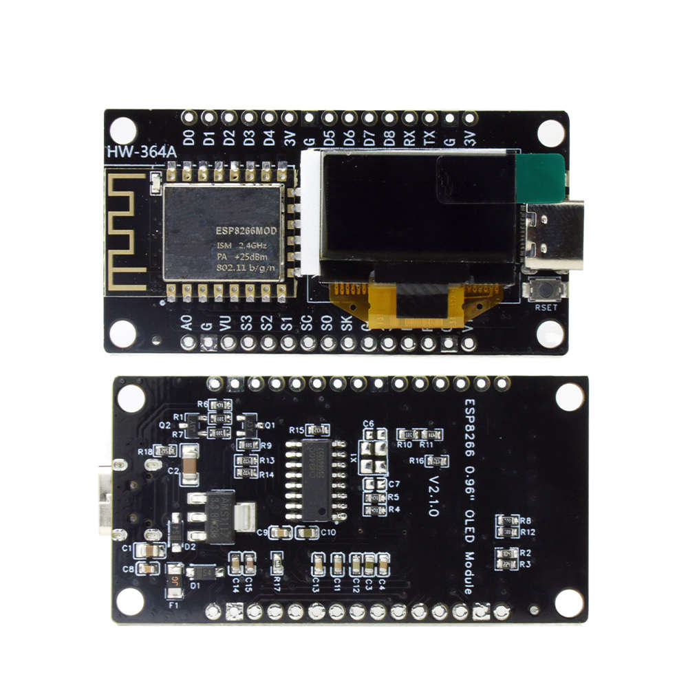 带0.96寸OLED显示屏ESP8266串口WiFi模块 NodeMCU-V3物联网开发板