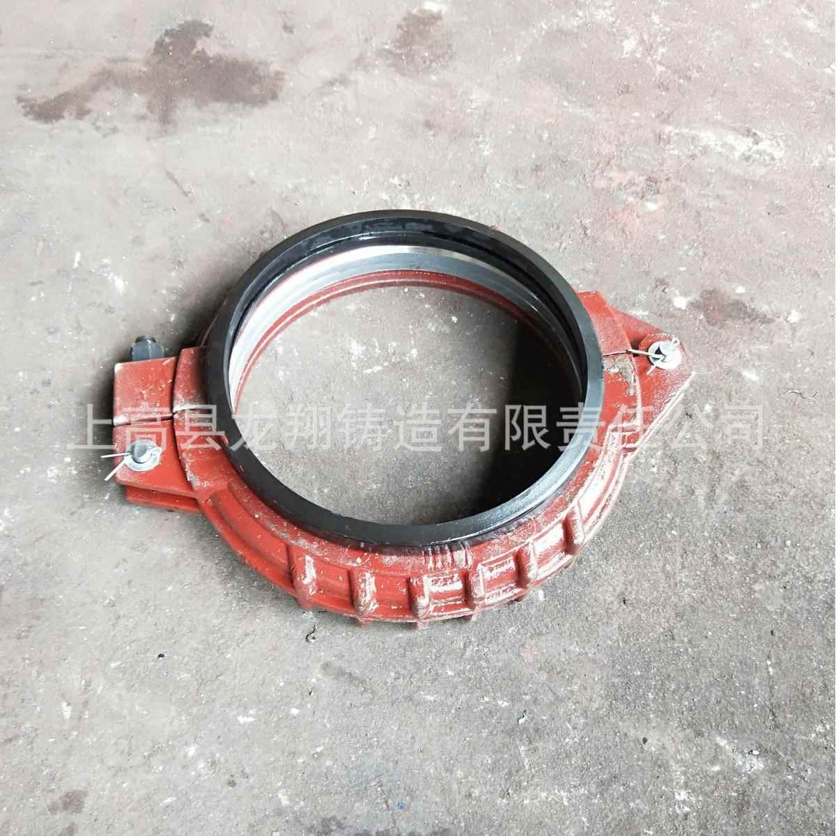 D25DN2500泥浆管抱箍煤矿管道N头接卡箍式柔性管接头地铁管道接头