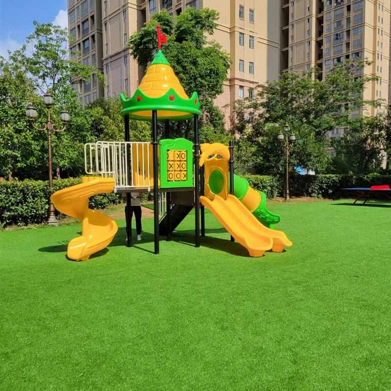 幼儿园滑梯小型儿童滑滑梯室外小区户外大型秋千组合游乐玩具设备