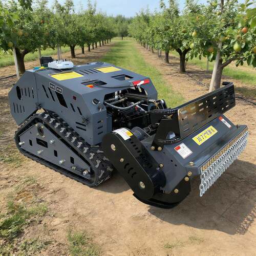 玉柴遥控微草智机 履带式多功能全地形开沟耕碎草旋耕机PWO 能割