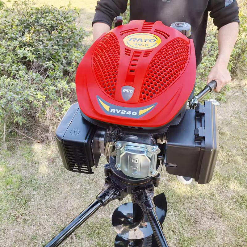 四冲程挖坑机农用大功率打孔地钻打洞机小型汽油果园栽树埋桩电线
