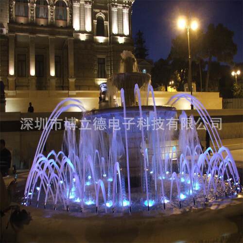 喷泉厂家户外10m彩色圆形音乐喷泉程控喷泉喷泉设备喷泉工程承接