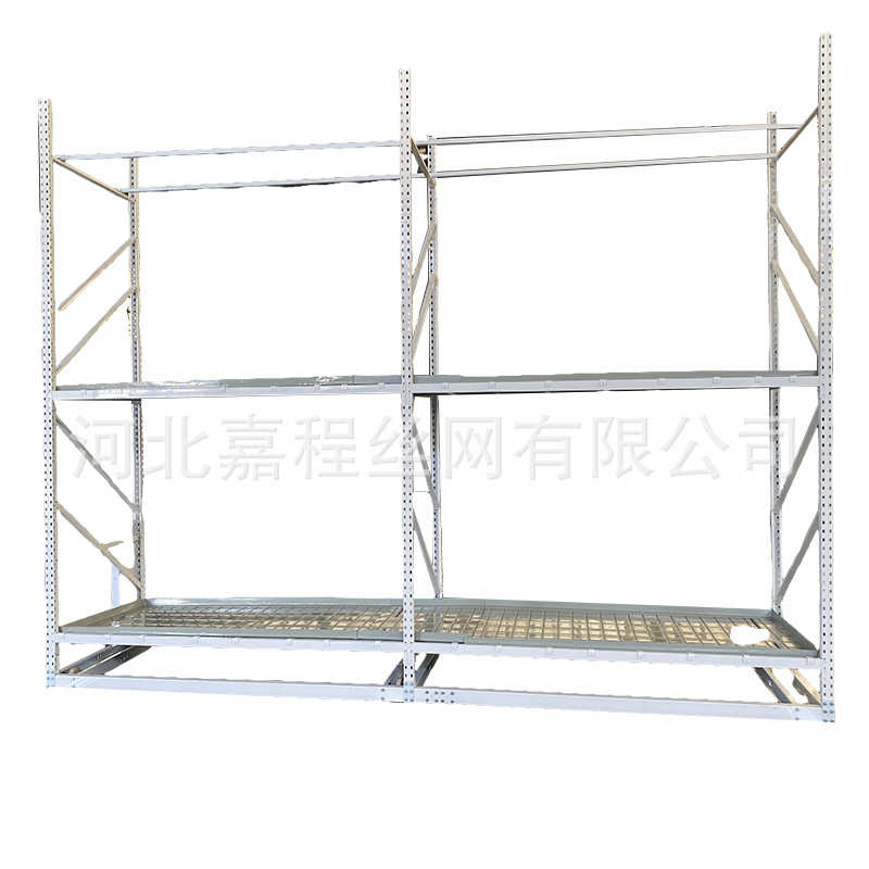 双层温室蔬菜轨道苗床自动化多层大棚潮汐苗盘轨道苗床加工