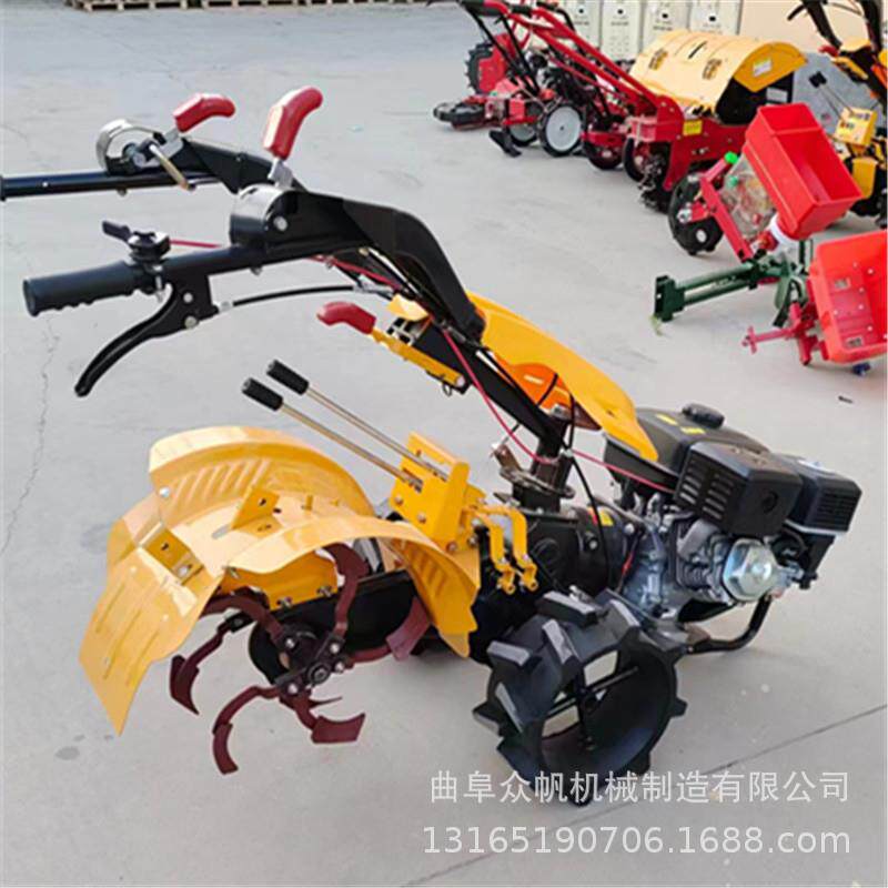 新型微耕机四驱柴油耕地机翻土小型开沟机农用犁地耕田旋耕机