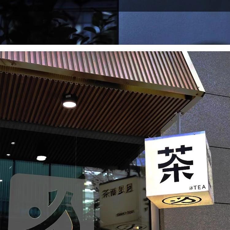 户外广告牌防水旋转软膜发光灯箱立式多层可移动餐饮门口菜单招牌
