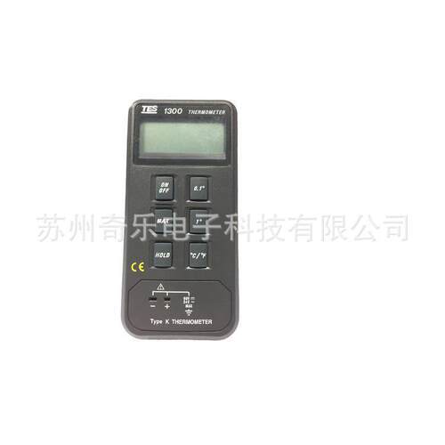 TES-1300食品液体模具表面温度计热电偶测温仪