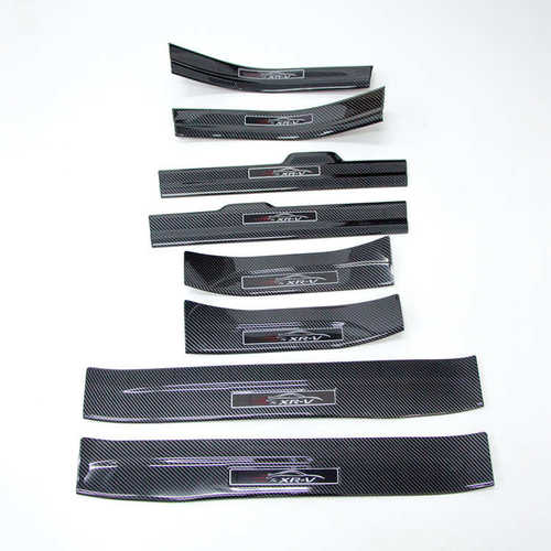 XRV 缤智 改装专用 碳纤维迎宾踏板 门槛踏板 后护板内门槛条