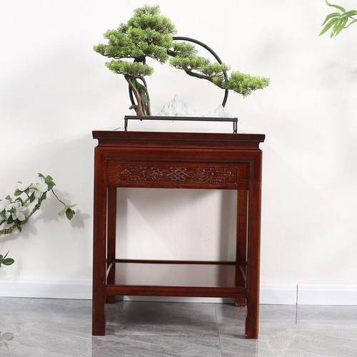 新中木角几边几沙发桌边几电话桌客厅小实茶几鱼缸无品牌/架奇石