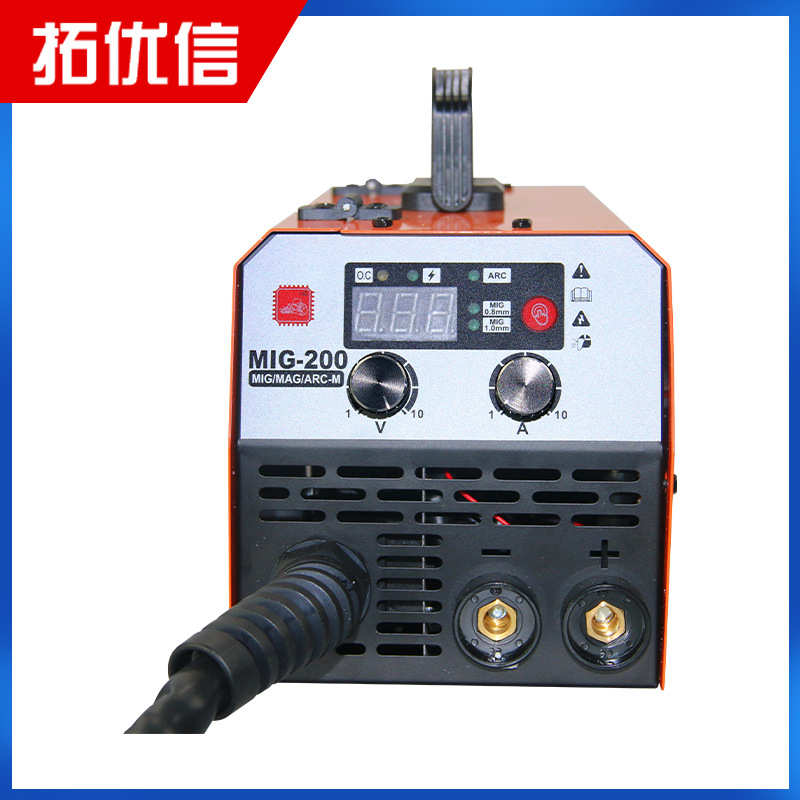 220V MIG200专业薄板焊接焊接手柄接地夹焊机电机电焊
