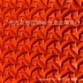 竹节格泡泡仿皮编人造革面料织纹褶皱纹折皱皱压弹簧皮革pu