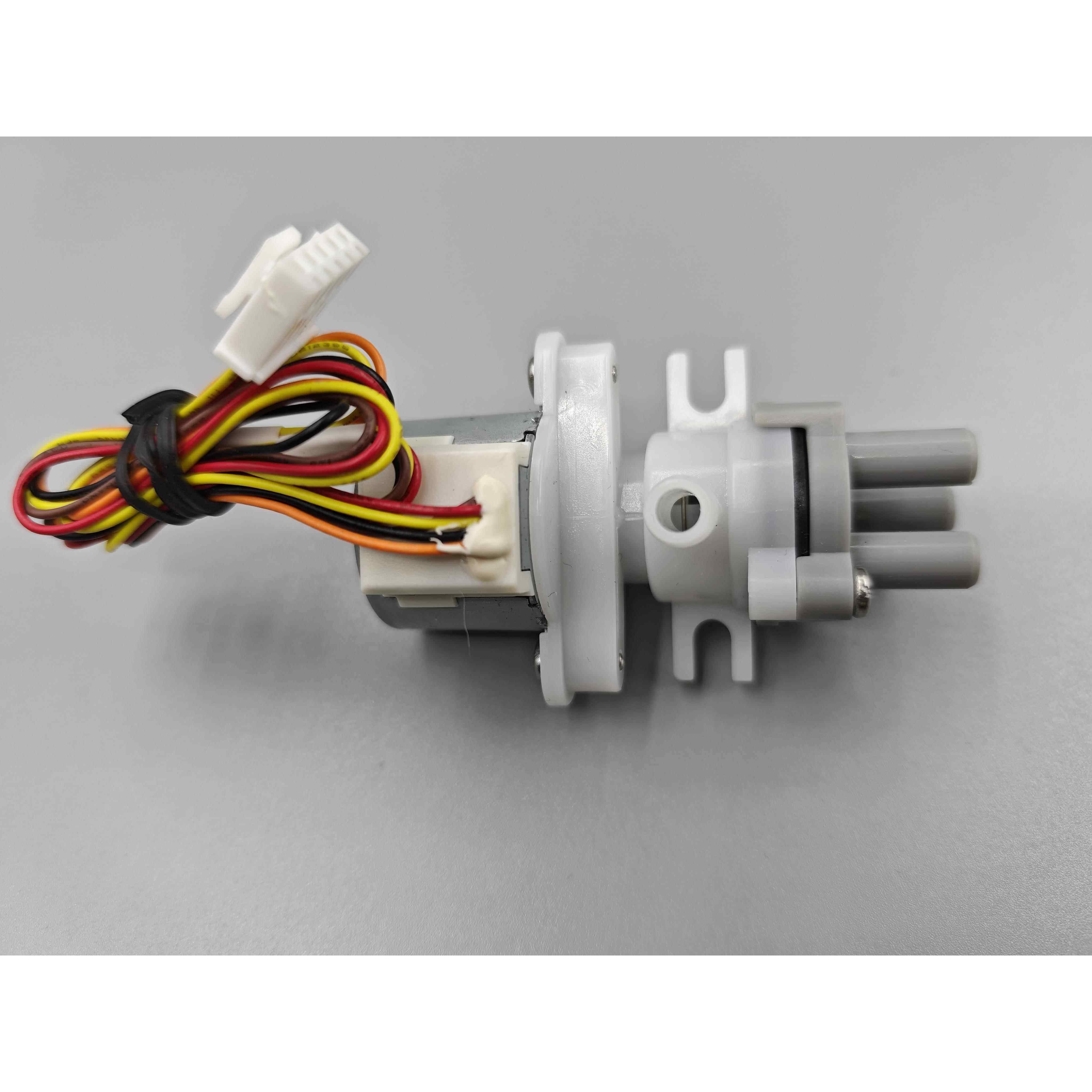 适配各大品牌通用款智能马桶配件大全12V分配阀一进三出带电机