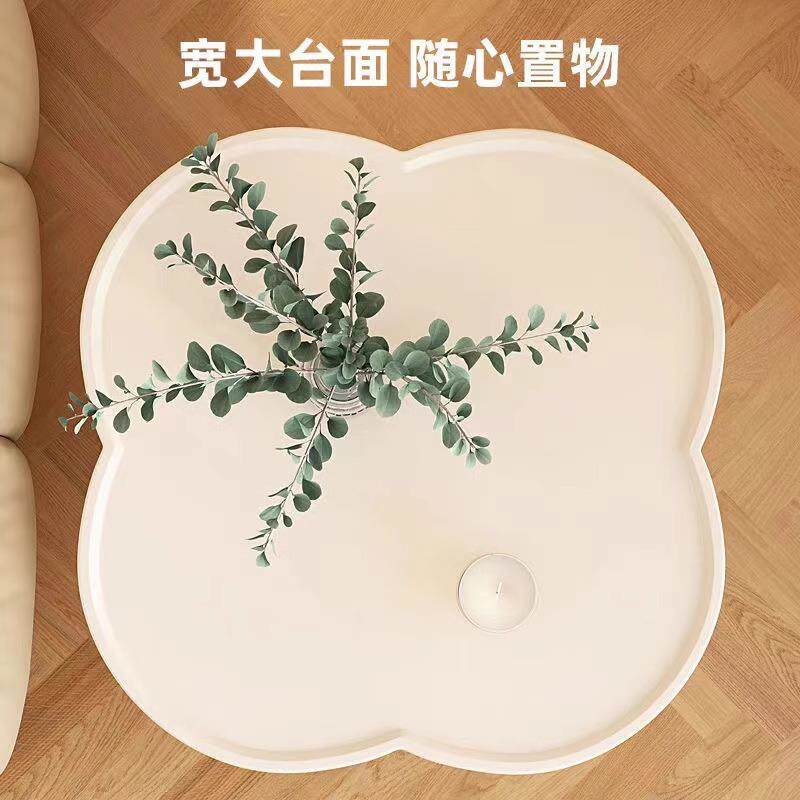奶油风边几沙发创意小茶几客厅家用茶台可移动置物架阳台喝茶桌子