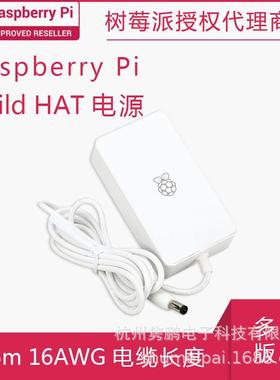 Raspberry Pi 树莓派Build HAT 电源 48W（8V DC，6A）电源