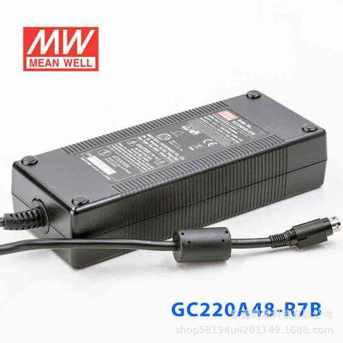 GC220A明纬R7B/AD1开关电源A12/A24/A48节能220W蓄电池充电器24V