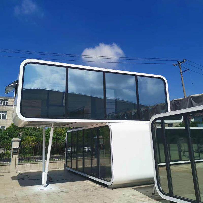 工村厂销售移动房度假酒民宿店 装配PGC-001屋式网红打卡苹果舱集