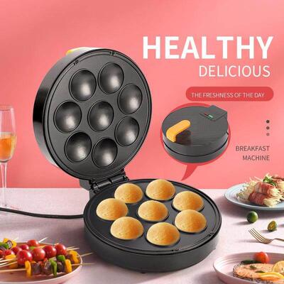 donut waffle cake maker machine 自制早餐蛋糕华夫饼机甜甜圈机