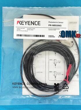 基恩士漫反射光电开关PR-MB30N3迷你超薄(背景抑制) 电缆型3米