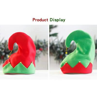 Festive Elf Hat Festive Christmas Elf Hat with Color