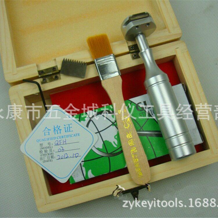 漆膜附着力测试仪百格刀送划格器1/2mm漆膜划格仪漆膜测试仪