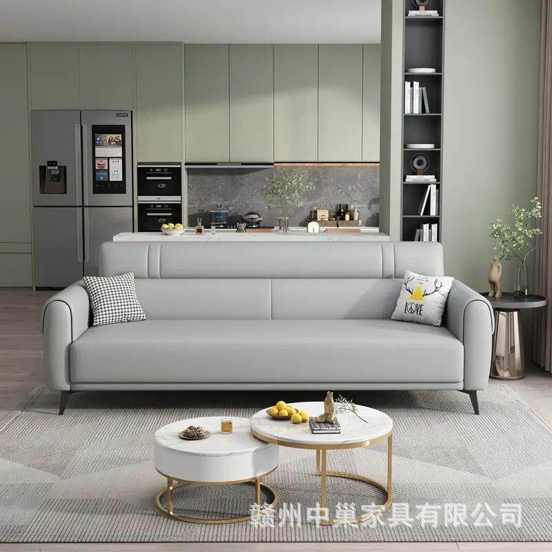 奶油风小户型懒人沙发客厅2026新款折叠两用沙发床出租屋公寓三人