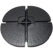 厂家直销批发遮阳伞中柱伞钓鱼伞注水注沙扇形底座水箱便携式 底座