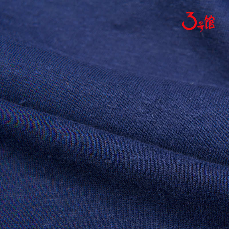 亚麻粘针织汗布料 21S麻粘布 薄款夏季亚麻T桖汗衫服装亚麻面料