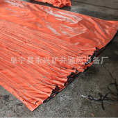 矿山隧道矿用拉链塑料涂覆布正压风筒工程风筒隧道风带