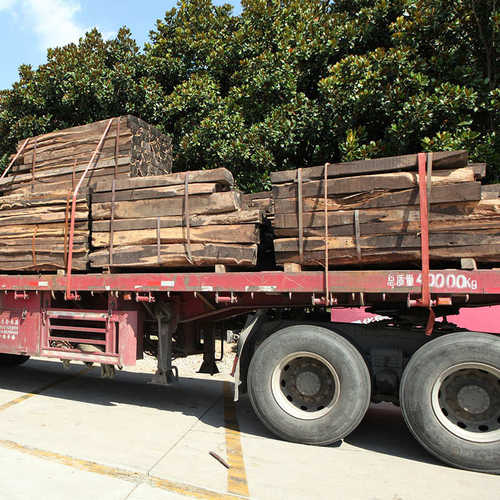 紫光檀原木 东非黑黄檀 乌木家具工艺木料 量大价优 原木紫光檀