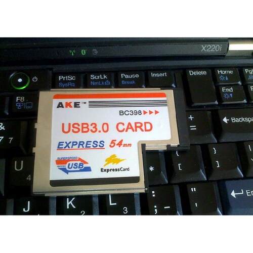 奇熊NECXG笔记本USB3.0扩展卡PCMCIA Express 型口转usb 3.0 54mm