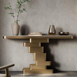 HMAAM 别墅酒店大堂入户玄关桌设计师走 AG1602轻奢玄关台北欧意式